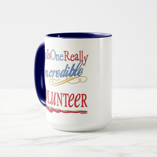 これは1個の実際に信じられないい有志のギフトです マグカップ (正面左)