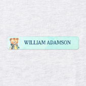 これは1年生の可愛いテディに属する ラベル (デザイン1)