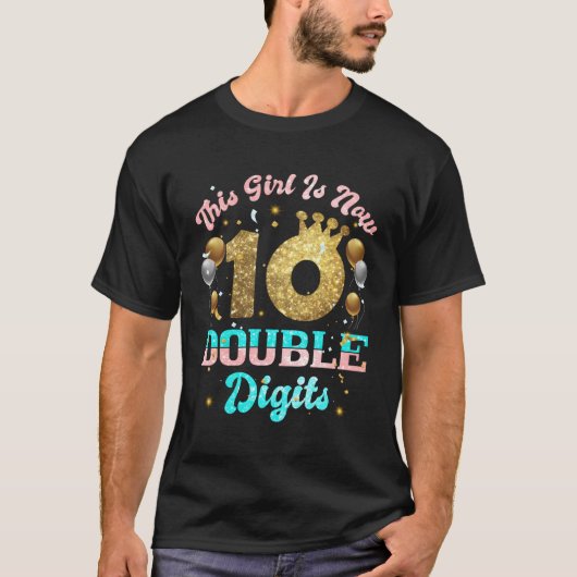 これは10の2桁になった Tシャツ (正面)