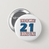 これは21の一見が好むものです 缶バッジ (正面&裏面)
