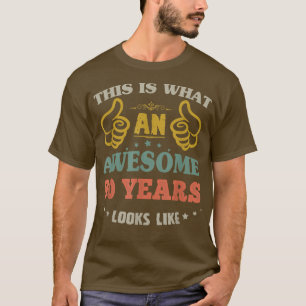 これは80年素晴らしがBDay Pに似ている Tシャツ