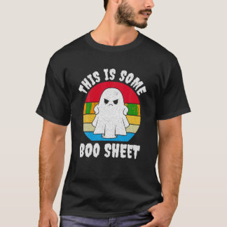 これは、いくつかのブーシートクール幽霊面白いハロウィーン Tシャツ
