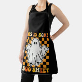 これは、いくつかのブーシートハロウィーンレトロ幽霊 エプロン (インサイチュ)