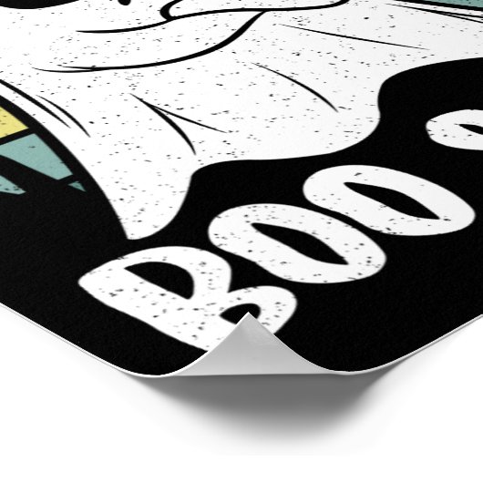 これは、いくつかのブーシートハロウィーン幽霊おもしろいギフト私 ポスター (角)