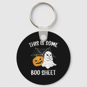 これは、いくつかのブーシートハロウィーン幽霊おもしろいギフト キーホルダー