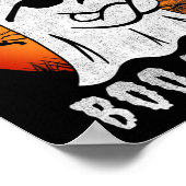 これは、いくつかのブーシートハロウィーン幽霊おもしろいギフトM ポスター (角)