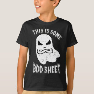 これは、いくつかのブーシートハロウィーン幽霊おもしろいメンズウォム Tシャツ