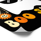 これは、いくつかのブーシートハロウィーン幽霊ですおもしろい クール ポスター (角)