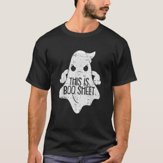 これは、いくつかのブーシート幽霊ハロウィーンの衣装の男性 Tシャツ