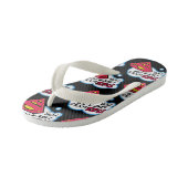 これは…すごい男 キッズビーチサンダル (アングル)