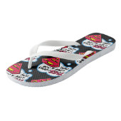 これは…すごい男 ビーチサンダル (アングル)