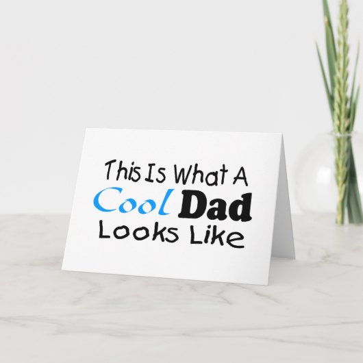 これは、パパカッコいいが次のように見える(2) カード (正面)