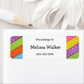 "これは"名前をカスタムするキッドのステッカーに属する ラベル (インサイチュ)