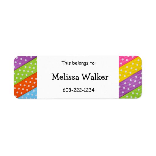 "これは"名前をカスタムするキッドのステッカーに属する ラベル (正面)