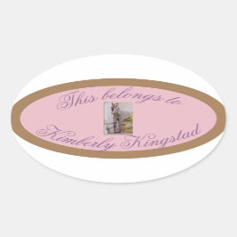 これは 楕円形シール