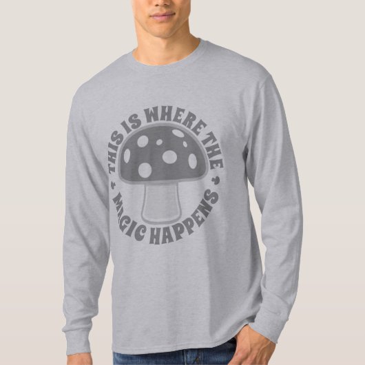 これは- Psychedelicsの銀魔法が起こるところです Tシャツ (正面)