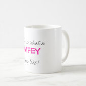 これはa、WIFEYの一見が好むものです! コーヒーマグカップ (正面右)