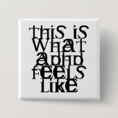 これはADHDです 缶バッジ (正面)