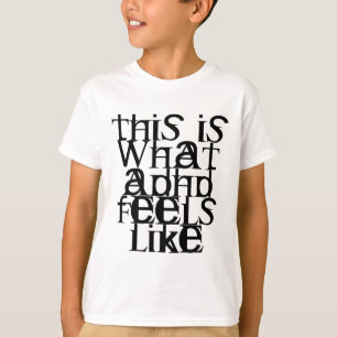 これはADHDです Tシャツ