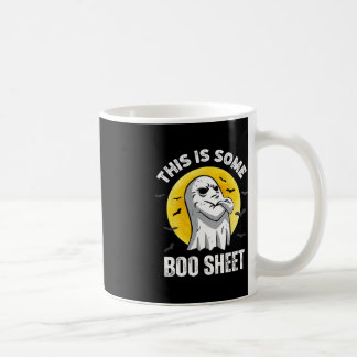 これはBooシートハロウィーン幽霊メンおもしろいトW コーヒーマグカップ