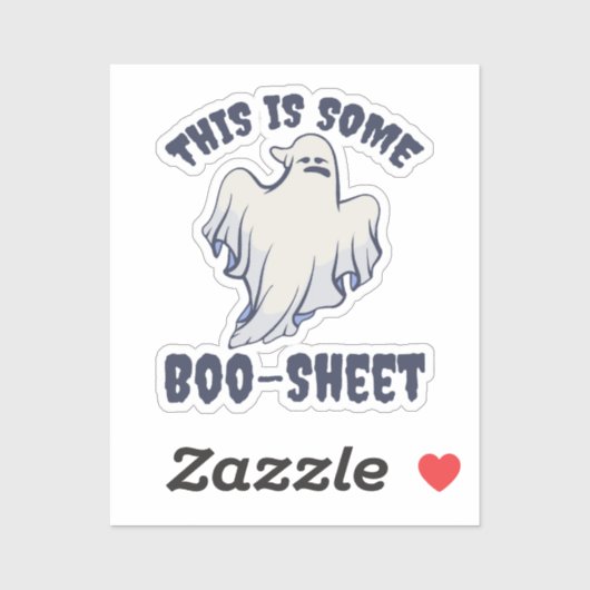 これはBoo Sheet Sassyの幽霊 シール (シート)