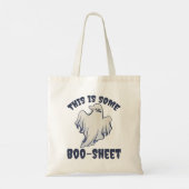 これはBoo Sheet Sassyの幽霊 トートバッグ (裏面)