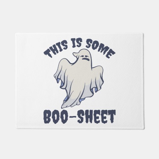 これはBoo Sheet Sassyの幽霊 ドアマット (正面)