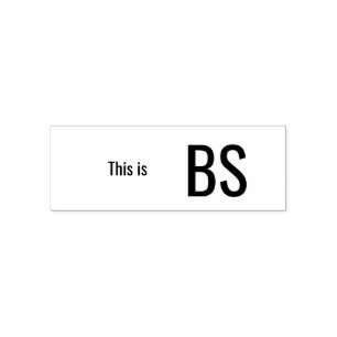 これはBSです セルフインキングスタンプ