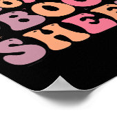 これはMのブーシートハロウィンおもしろい幽霊だ ポスター (角)