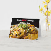 これはNACHO平均誕生日カードパーソナライズされた カード (黄色い花)