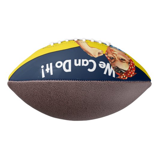 これはRosieパーティーカスタムのパーソナライズである アメリカンフットボール (回転90)