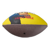 これはRosieパーティーカスタムのパーソナライズである アメリカンフットボール (回転270)