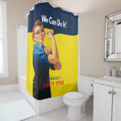 これはRosieパーティーカスタムのパーソナライズである シャワーカーテン (インサイチュ)