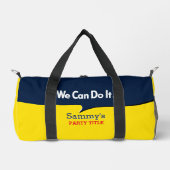 これはRosieパーティーカスタムのパーソナライズである ダッフルバッグ (正面)