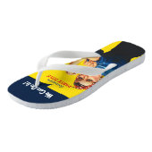 これはRosieパーティーカスタムのパーソナライズである ビーチサンダル (アングル)