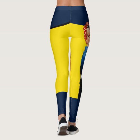 これはRosieパーティーカスタムのパーソナライズである レギンス (裏面)