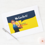 これはRosieパーティーカスタムのパーソナライズである 長方形シール (封筒)