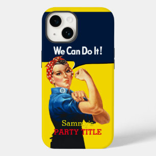これはRosieパーティーカスタムのパーソナライズである Case-Mate iPhone 14ケース