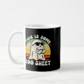 これはSome Booシート幽霊クールおもしろいハロウィンCo コーヒーマグカップ (左)