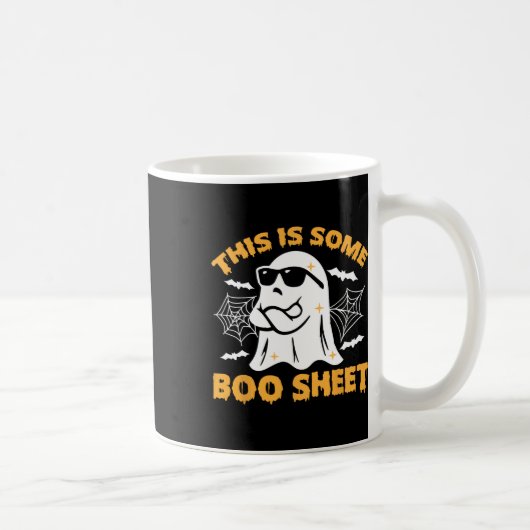 これはSome Booシート幽霊レトロハロウィンコスト コーヒーマグカップ (右)