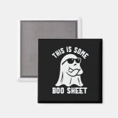 これはSome Boo Sheet幽霊かわいいBoo幽霊hallow マグネット (正面/裏面)