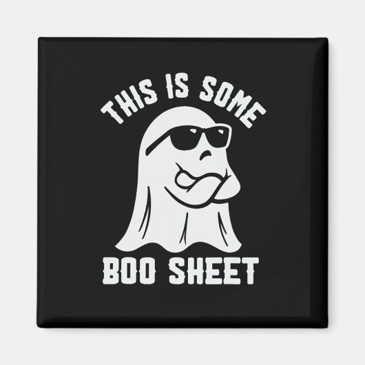 これはSome Boo Sheet幽霊かわいいBoo幽霊hallow マグネット (正面)