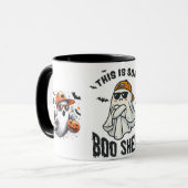 これはSome Boo Sheet幽霊 不気味 マグカップ (正面左)