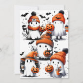 これはSome Boo Sheet幽霊 不気味 招待状 (裏面)