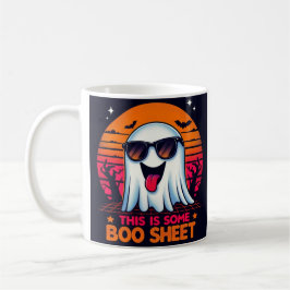 これはSome Boo Sheet面白いハロウィーン幽霊コーヒー コーヒーマグカップ