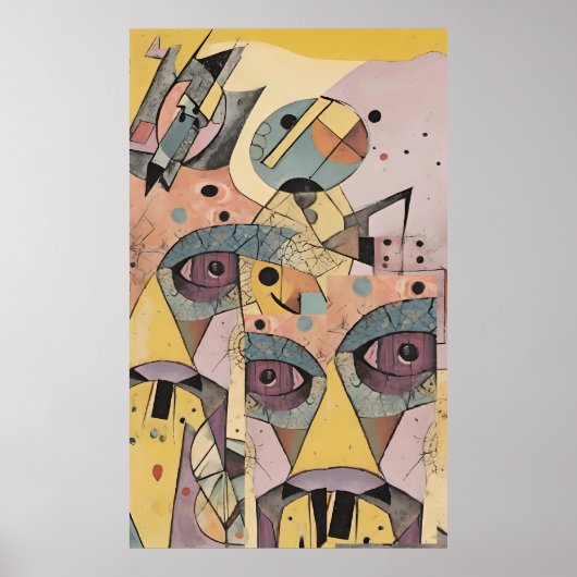 これはTikiではない – Ken Gage Surreal Art ポスター (正面)