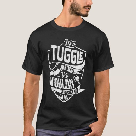 これはTUGGLEの事だ、君は理解しないだろう Tシャツ (正面)