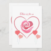 これはUラブル招待状 招待状 (正面/裏面)