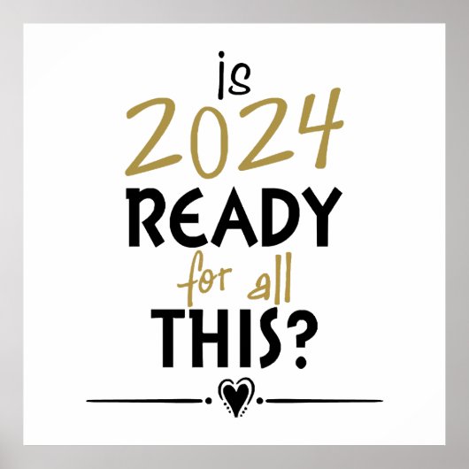 これほどまでに2024年は準備万端か ポスター (正面)