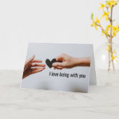 これほど良くはない カード (黄色い花)